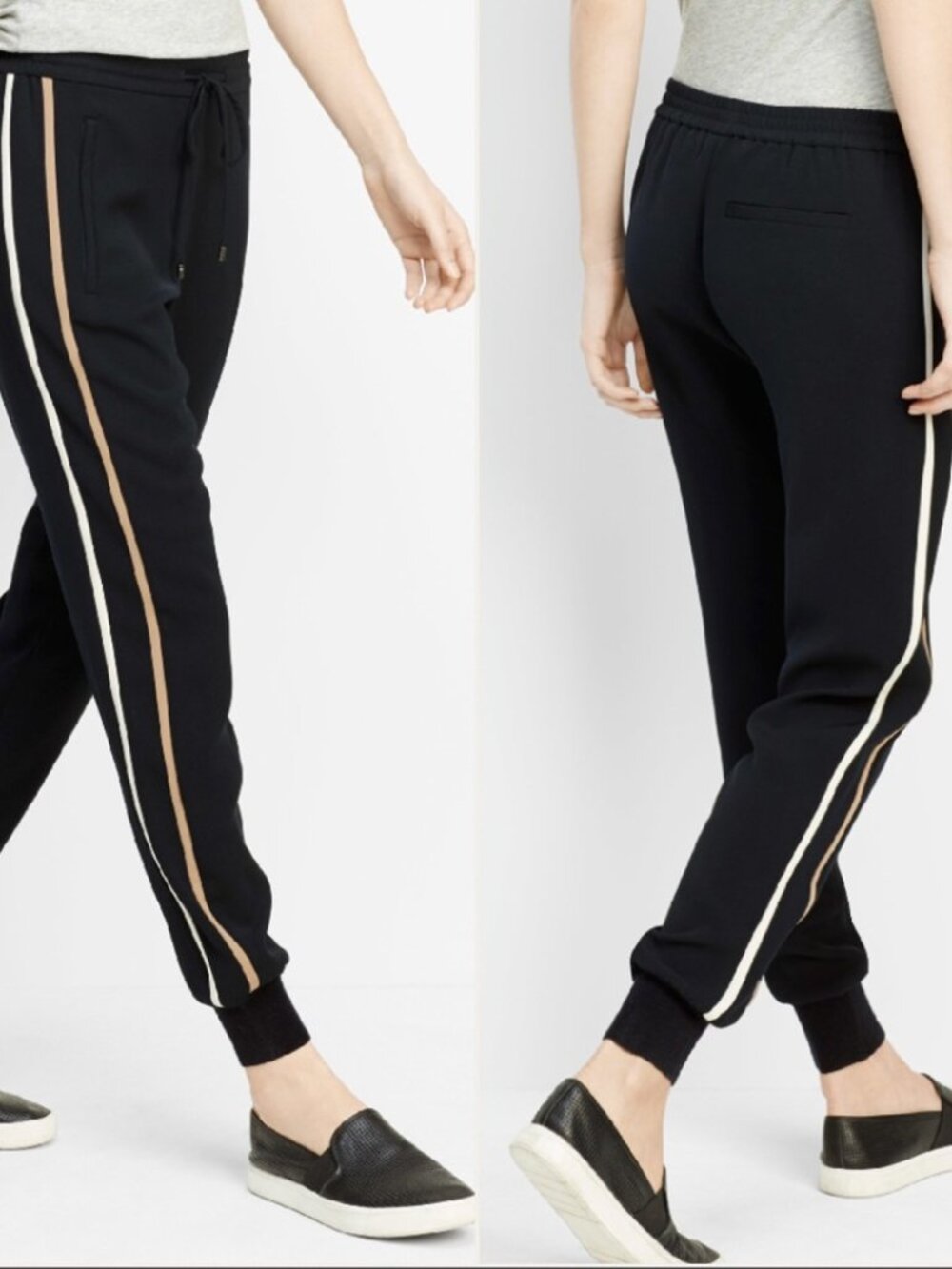 VINCE double stripe jogger